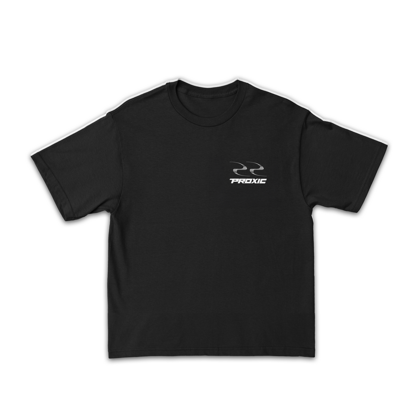 STRIKER BOXY TEE - BLACK