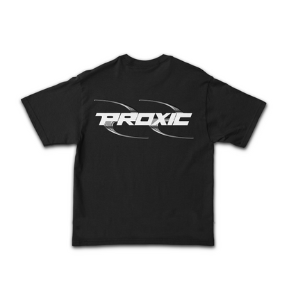 STRIKER BOXY TEE - BLACK