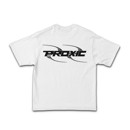 STRIKER BOXY TEE - WHITE